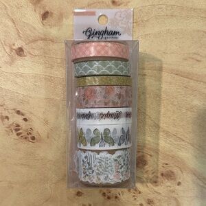 Floral and Leaf Washi Tape Set